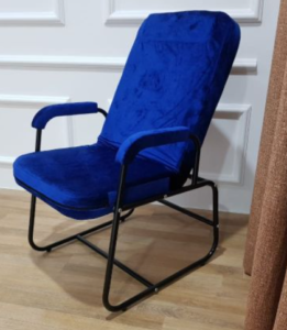 Kursi Lesehan LS 05 Kaki Besi Biru