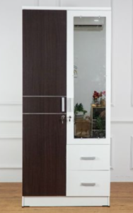 Lemari Pakaian LP G 817 B RED - PUTIH (BODY)