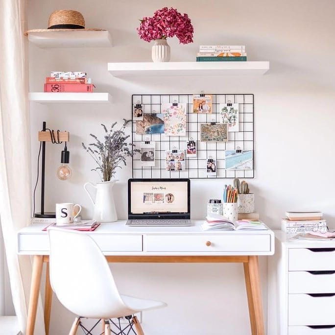 Meja Belajar Aeshtetic Harga Minimalis!!