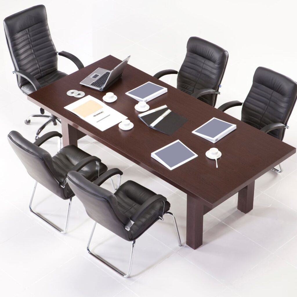 meja meeting bahan multiplek bandung