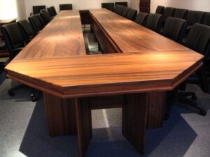 meja kayu minimalis