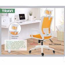 Kursi Direktur Decco Travi 1 White LW