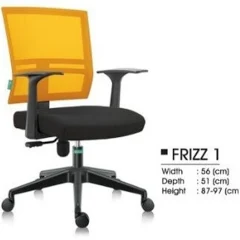 Kursi Kantor Decco Frizz 1 Black