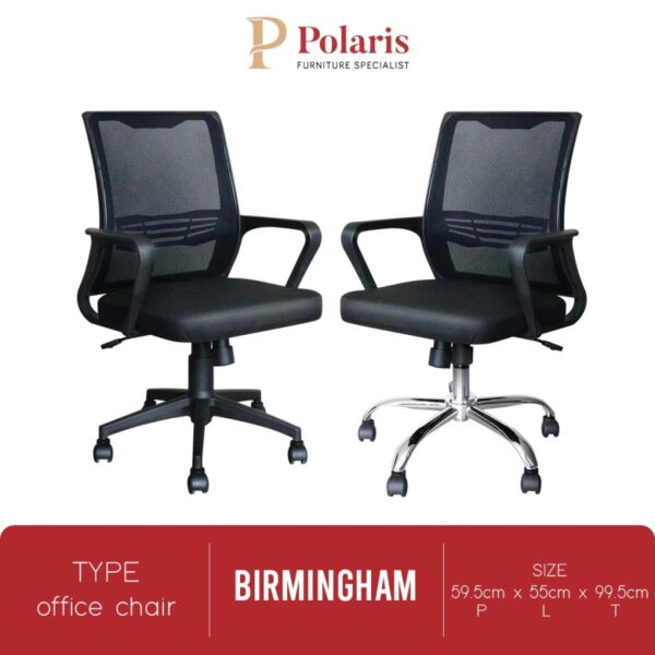 Kursi Kantor Polaris Brimingham Nylon