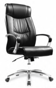 KURSI KANTOR JAKARTA INVERIO CIRCA 5180 A -AL -PU Black