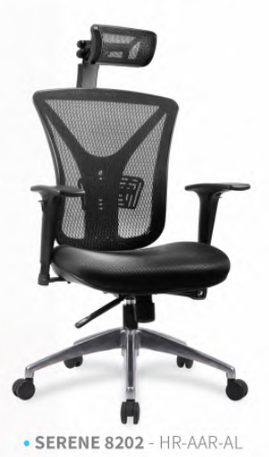 KURSI KANTOR JAKARTA INVERIO SERENE 8202 HR AAR AL