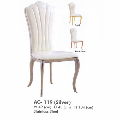 Kursi Aveda AC-119 Silver