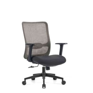 Kursi Officescale Orca MidBack Black Grey