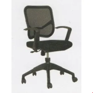 KURSI CHAIRMAN SC 2208 BLACK MESH