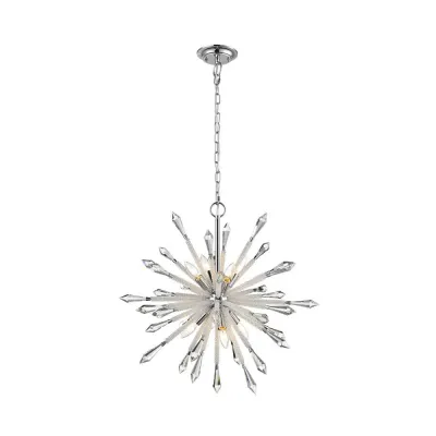 Olimpo Lampu Gantung Hias 8l Nickel