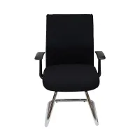 Informa Luke Kursi Tamu Kantor - Hitam