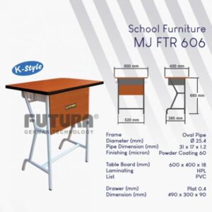 Meja Sekolah Futura MJ FTR-606