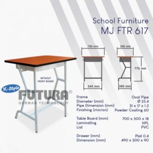 Meja Sekolah Futura MJ FTR-617