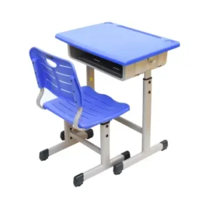 Set Meja Dan Kursi Sekolah Informa Yumi Biru