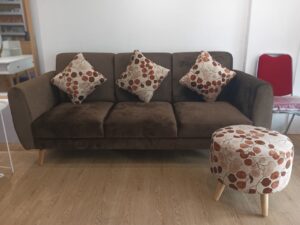 sofa beludru