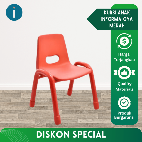 Kursi Anak Informa Oya Merah