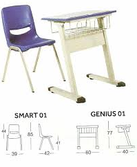 Kursi Meja Sekolah Chaiman Smart 01