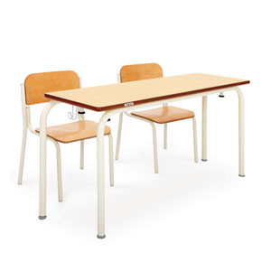 Chitose Uni Desk-Chair High