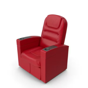 Custom Kursi Auditorium Cinema Red