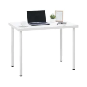 Custom meja kantor 100 cm putih 