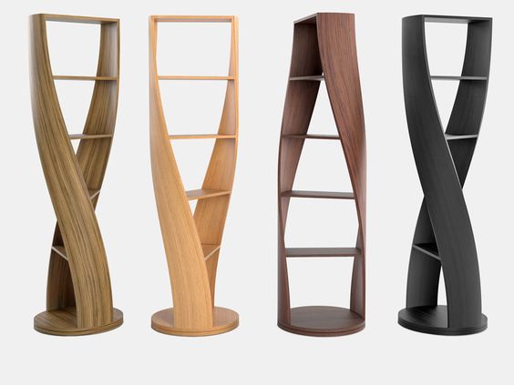 Twisted Bookshelf