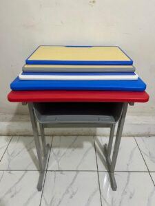 meja sekolah berwarna H mdf