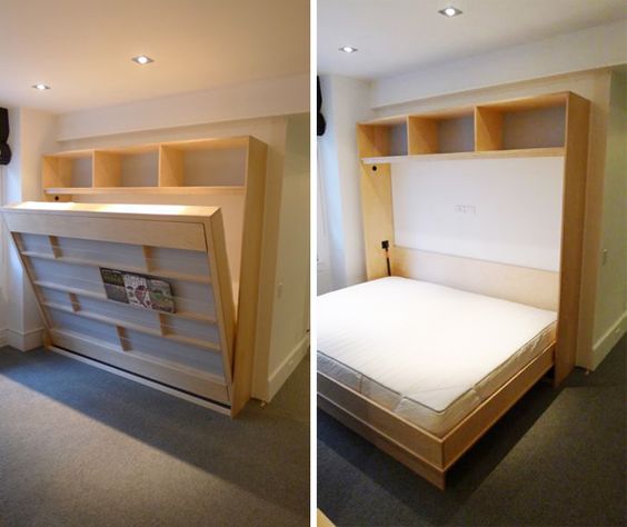 tempat tidur lipat
