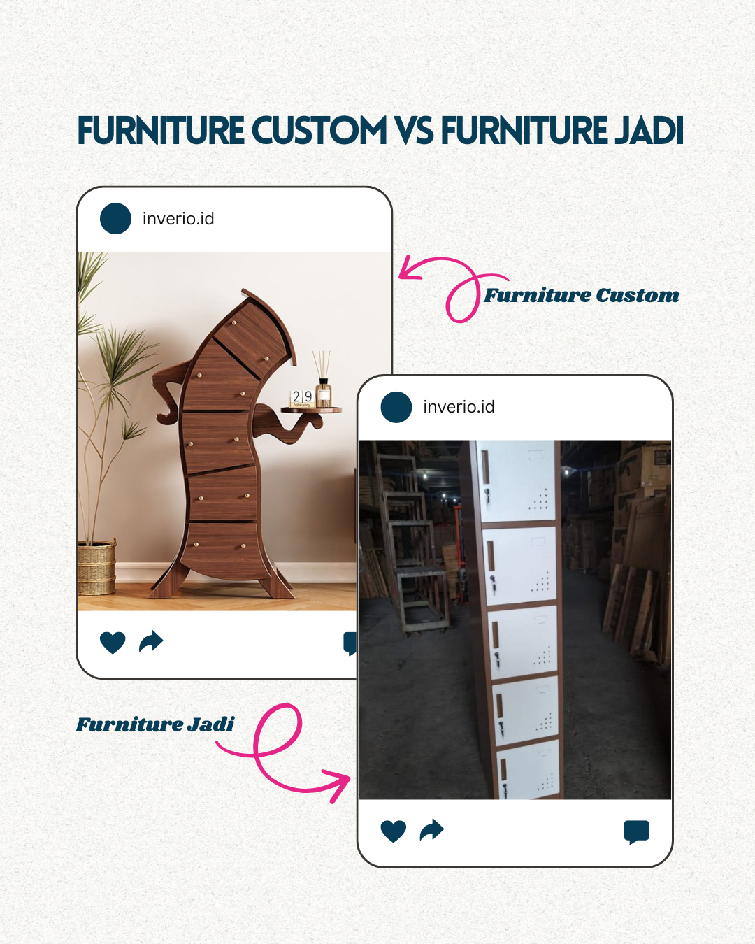 Furniture Custom VS Furniture Jadi