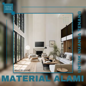 Material Alami Untuk Nuansa Tenang