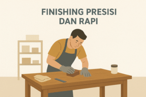 Finishing Presisi dan Rapi