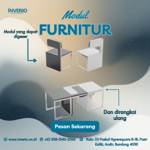 modul yang dapat digeser dan dirangkai ulang