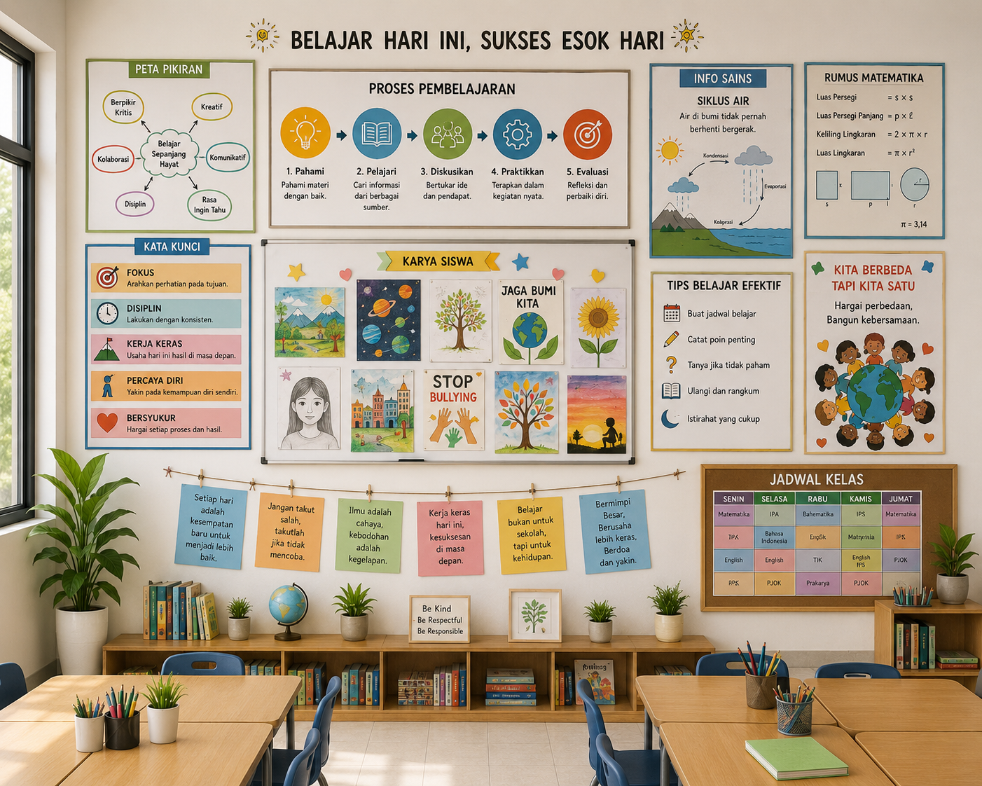 Ruang kelas motivasi dan kreativitas