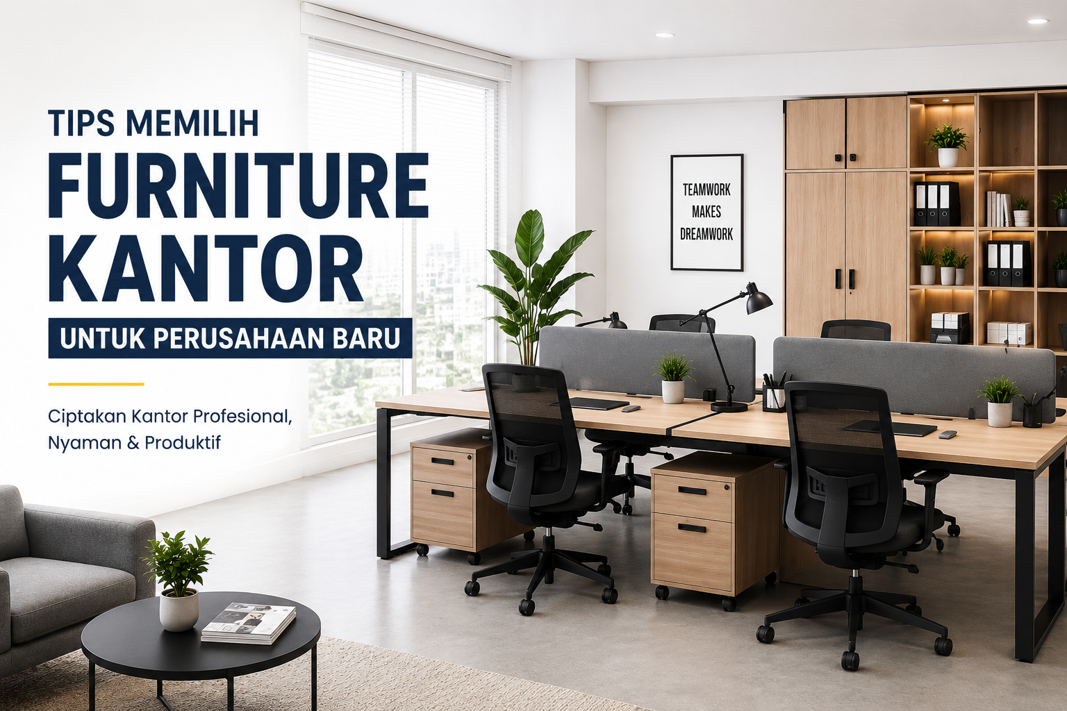 TIPS Memilih Furnitur Kantor Modern