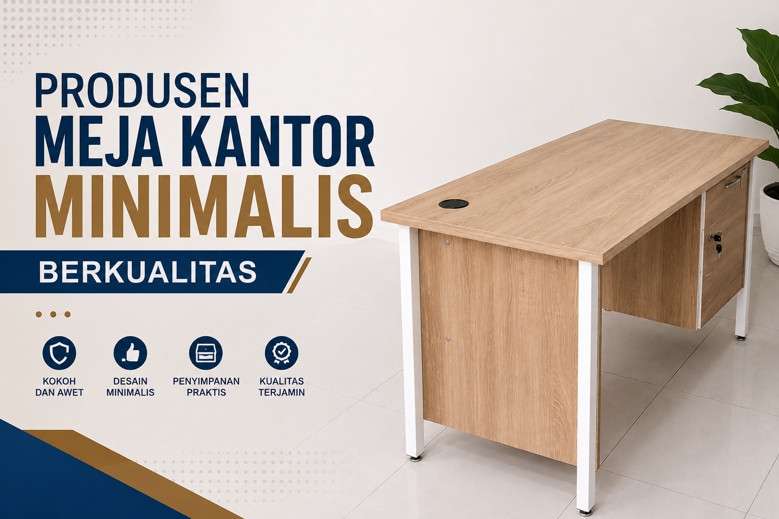 Meja Kantor Minimalis Berkualitas